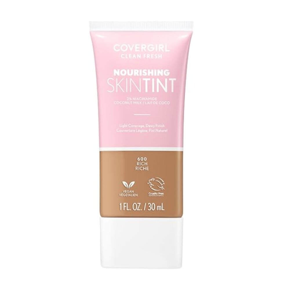 CoverGirl Clean Fresh Skin Milk Foundation Tint 600 Rich 1 oz NEW